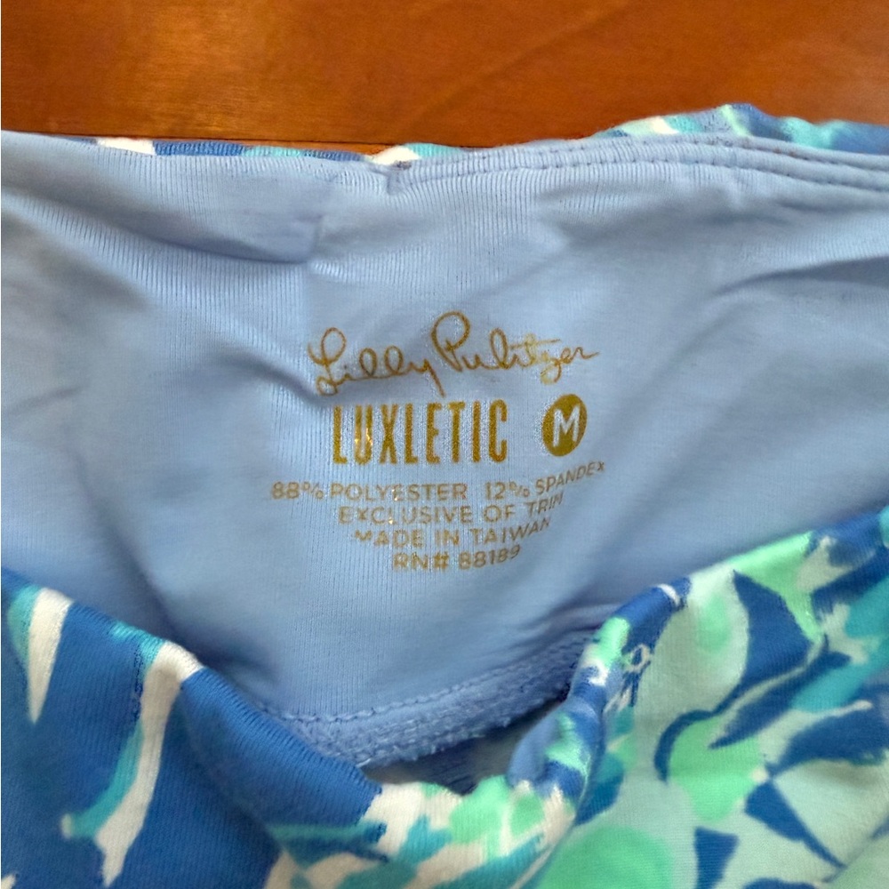 EUC Cropped Lilly Pulitzer Leggings - Picture 2 of 3